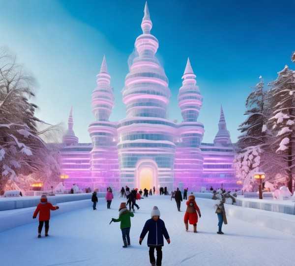 哈尔滨冰雪童话之旅,哈尔滨旅游景区，冰雪世界里的美丽童话,异国风情,第1张