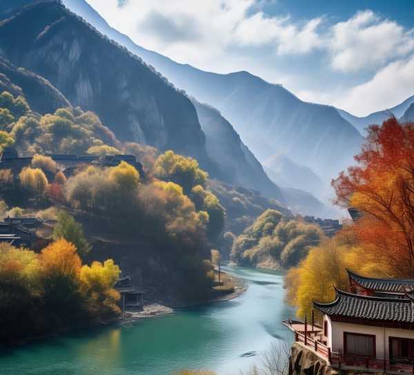 河北家界，自然奇观与人文风情的山水画卷