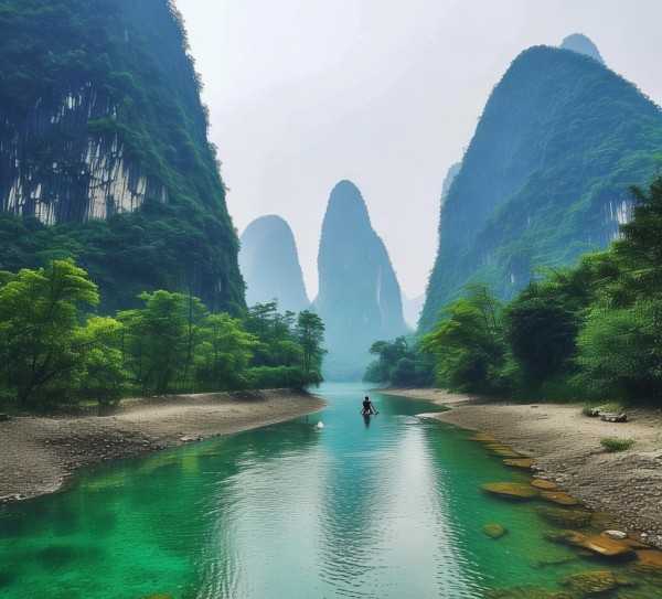 桂林山水甲天下，探秘人间仙境之旅