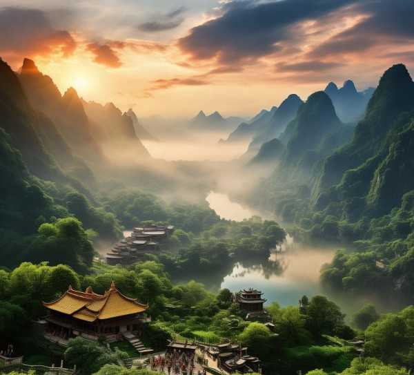 寻宝中原，林州旅游景区全景之旅,探寻中原瑰宝—河南林州旅游景区深度游,自然风光,历史文化,深度游,第1张