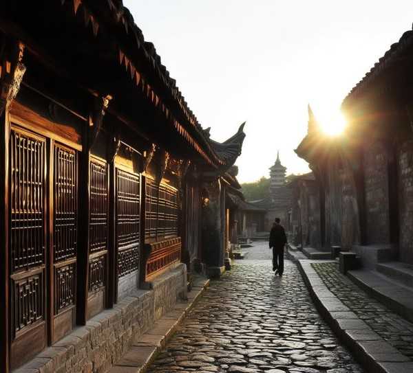 楼塔古镇，穿越时空，探寻千年韵味之旅