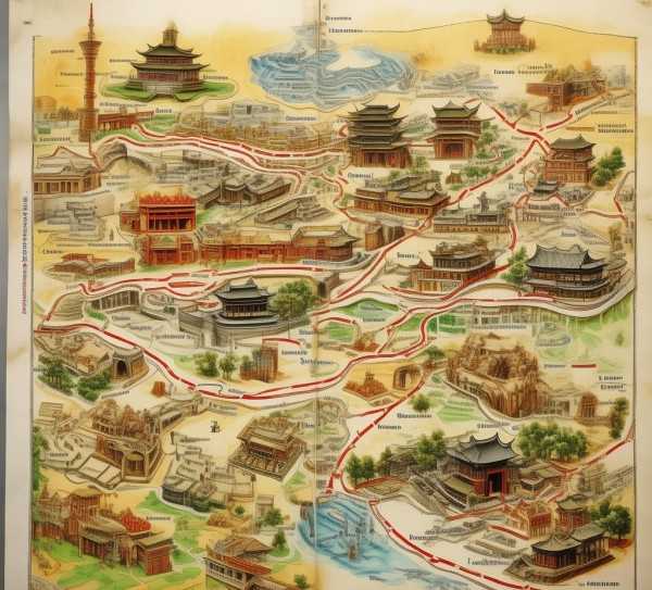 西安古都穿越之旅，历史与现代交融的旅游路线图,西安旅游路线图，穿越古都，探寻历史与现代交融之旅,旅游路线,规划,丝绸之路,第1张