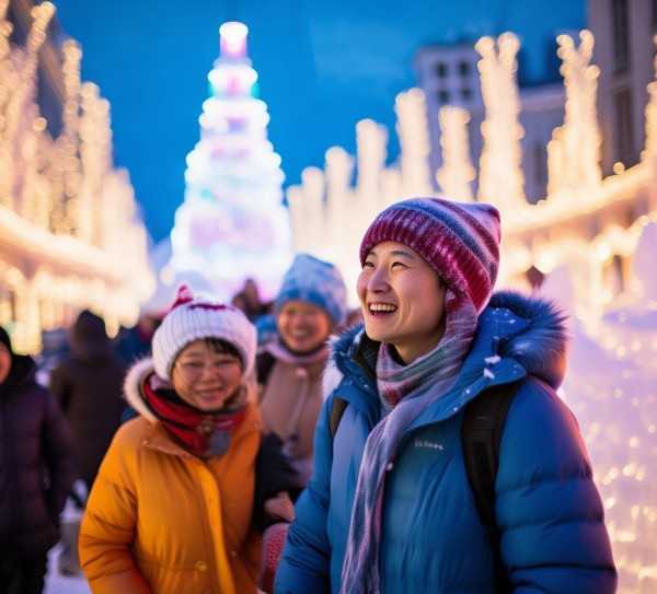 哈尔滨冰雪之旅，探秘梦幻冰雪世界,哈尔滨冰雪大旅游团，感受冰雪魅力，畅游梦幻,旅游胜地,哈尔滨冰雪,第1张
