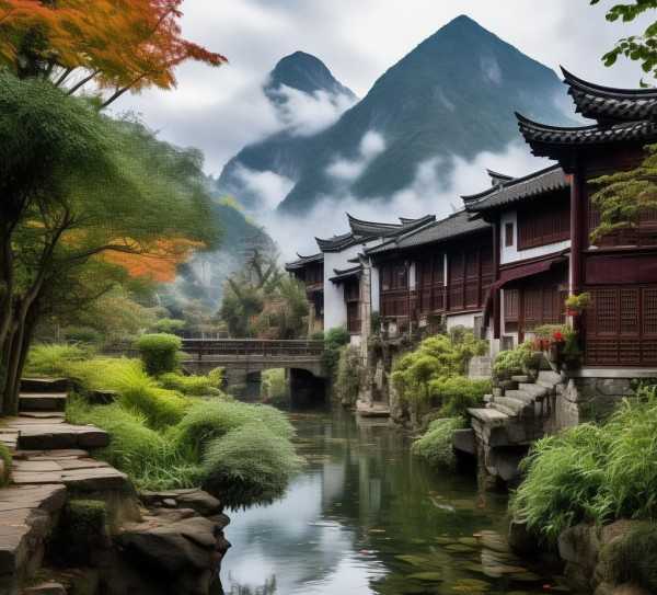 正果镇，自然与人文的和谐画卷,探秘正果镇，自然风光与人文历史的完美融合,自然风光,璀璨明珠,第1张
