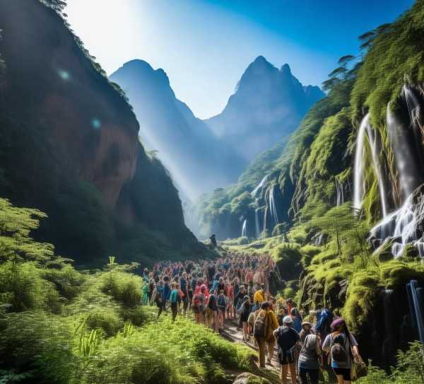 老君山探境之旅，难忘的山水团游体验,探境，老君山旅游团报团之旅，一次难忘的山水之旅,历史文化,旅游胜地,仙境,第1张