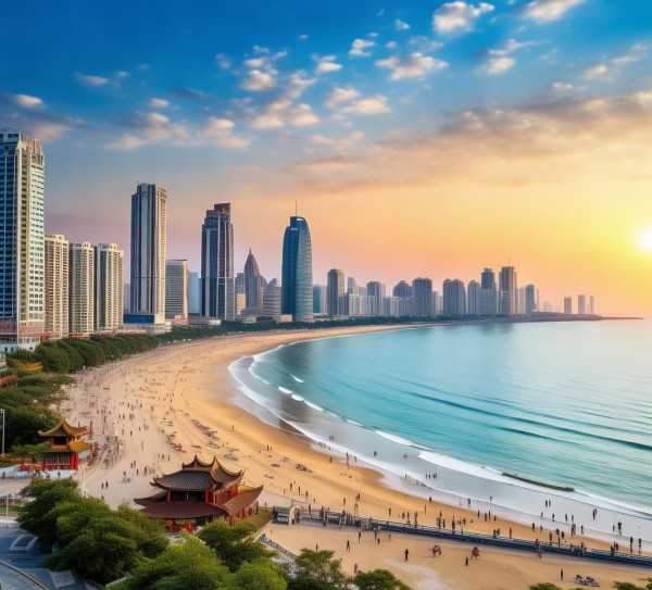 青岛，海滨风情之旅，发现海滨城市的独特魅力,青岛旅游景区，探寻海滨城市的魅力与风情,自然风光,历史文化,名胜,第1张
