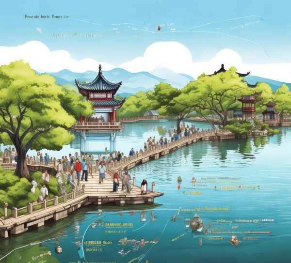 漫步苏堤，畅游西湖，苏堤漫步旅游攻略,西湖旅游路线指南，漫步苏堤，领略西湖之美,自然风光,历史文化,旅游路线,第1张