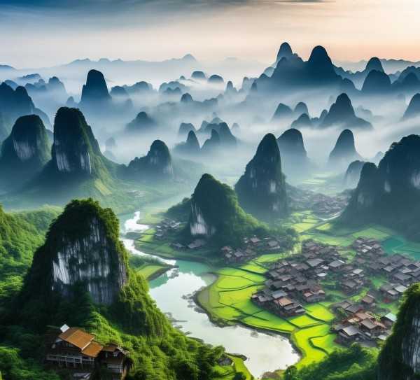 贵州山水秘境之旅，必游景点全攻略,贵州旅游攻略，探寻山水秘境，必去景点大盘点,自然风光,历史文化,旅游攻略,第1张