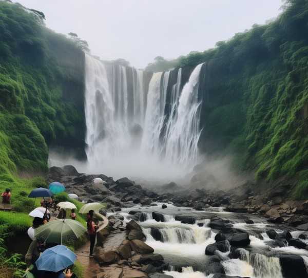 黄果树瀑布，自然奇观之旅，尽享瀑布壮美,黄果树瀑布旅游攻略，探寻自然奇观，体验瀑布之美,自然风光,历史文化,旅游攻略,第1张