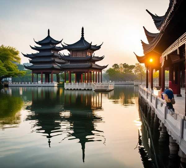 杭州美景漫步指南,漫步人间天堂——杭州市旅游景点全攻略,自然风光,历史文化,名胜,第1张