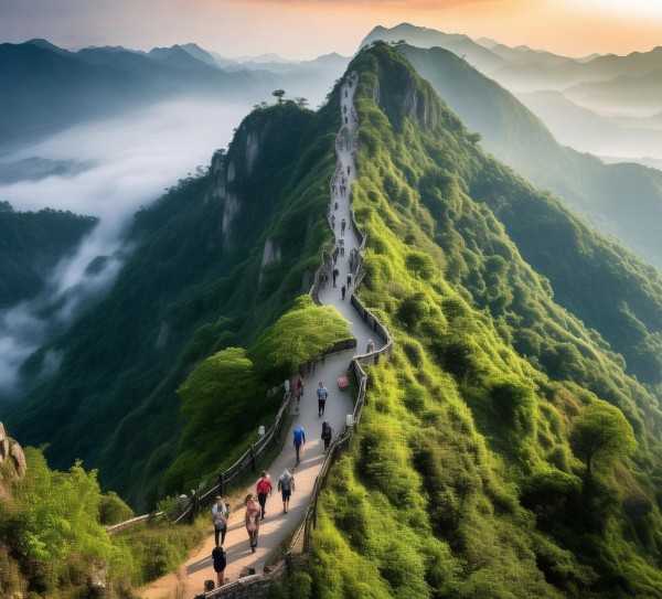 崂山秘境之旅，必走旅游路线攻略,探寻崂山美景，一条不容错过的旅游路线攻略,旅游路线,规划,第1张