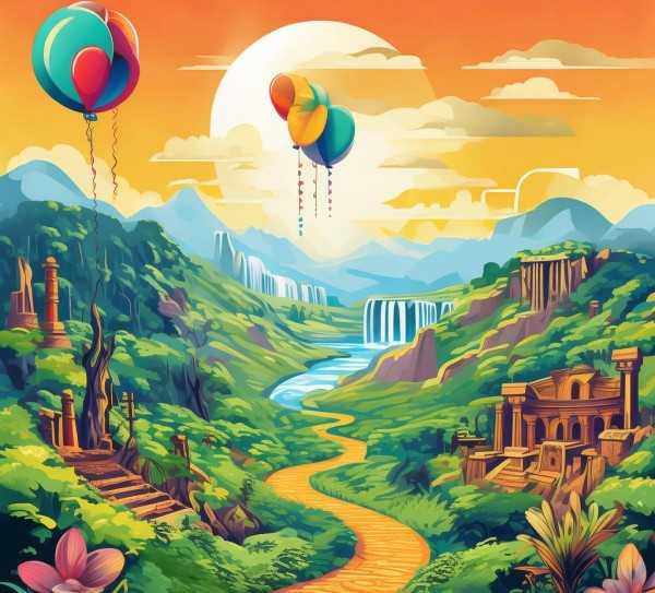 探寻山水文明之旅，畅游人间美景,中国旅游路线，探寻千年文明，畅游山水人间,历史文化,旅游路线,名胜,第1张