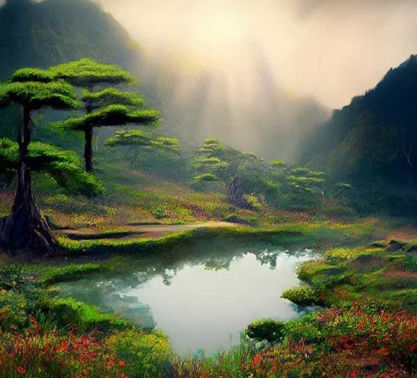 天台山，山水画卷中的神秘圣地探秘之旅,探秘天台山，山水画卷中的圣地,自然风光,旅游胜地,风情,第1张