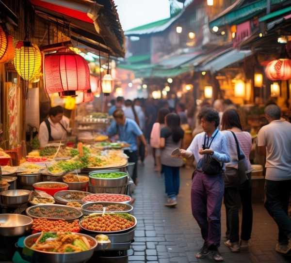 美食寻踪，旅游景区小吃的风味与文化之旅,探寻美食之旅，旅游景区小吃的魅力与风情,自然风光,历史文化,旅游体验,第1张