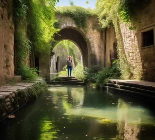 古堰风情，探秘旅游景区的独特韵味,探寻千年古堰，领略都江堰旅游景区的独特魅力,韵味,第1张
