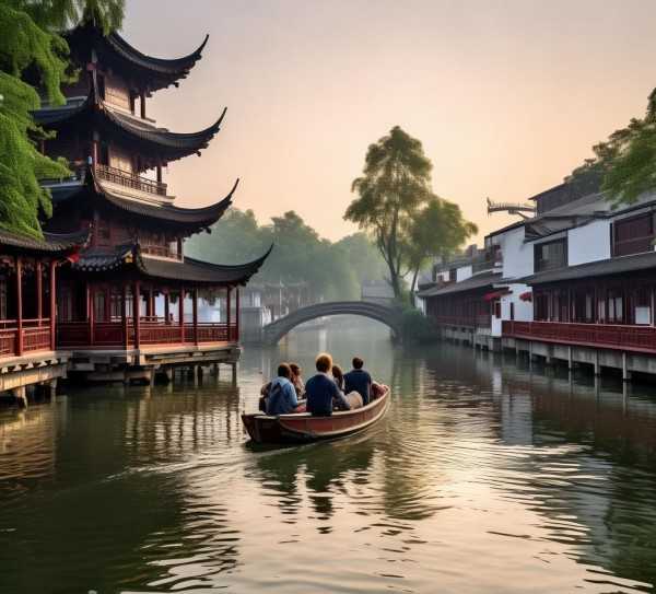 江南水乡魅力之旅，嘉兴深度探索记,探寻江南水乡之美—嘉兴旅游景区深度游,自然风光,历史文化,深度游,第1张