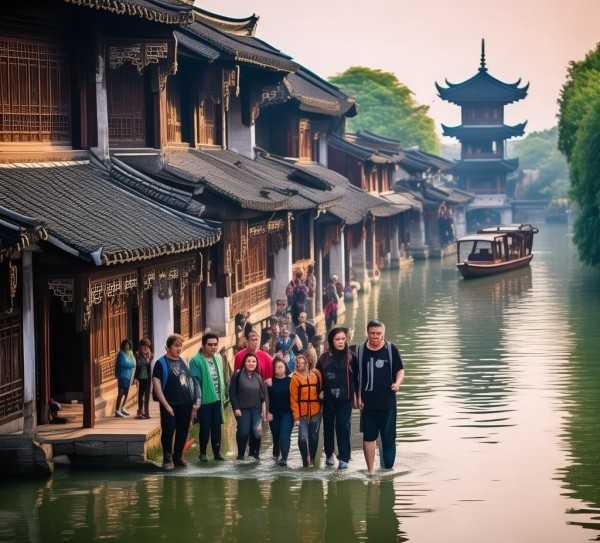 如东水乡探秘，江南魅力之旅,探秘如东，跟随旅游团领略江南水乡的独特魅力,自然风光,旅游体验,风情,第1张