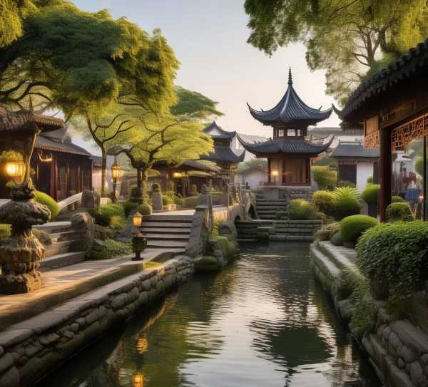 苏州园林，古今交融之美探寻之旅,漫步苏州，探寻古典园林与现代魅力的融合—深度解析苏州旅游景区,自然风光,历史文化,第1张