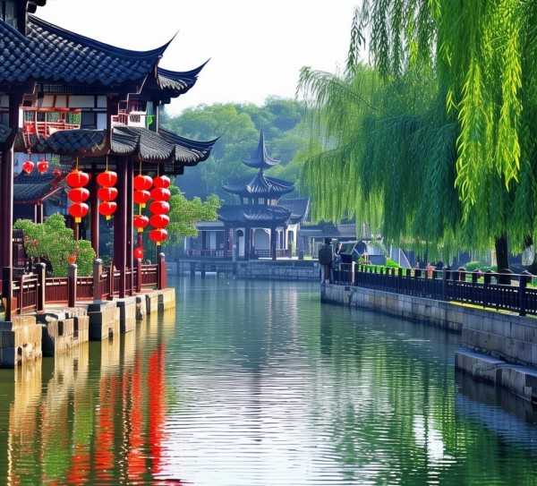 江南水乡风情之旅，苏杭经典漫步之旅,苏杭旅游路线，漫步江南，尽享水乡风情,自然风光,历史文化,旅游路线,第1张