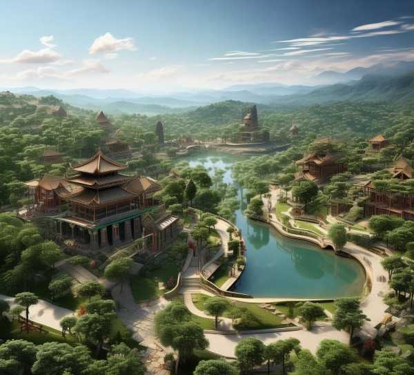 自然人文融合创新，开启旅游景区规划设计新纪元,旅游景区规划设计，融合自然与人文，打造旅游目的地新篇章,历史文化,规划,旅游体验,第1张