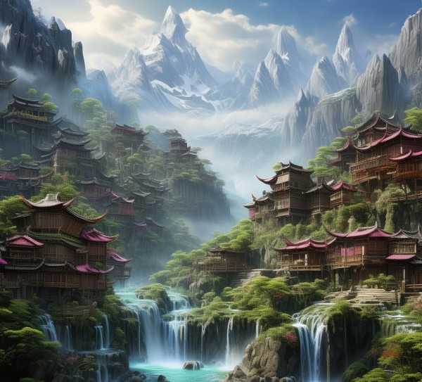 本溪秘境，山水画卷中的自然奇迹与人文风情之旅,探秘本溪，山水画卷中的自然奇观与人文风情,自然风光,历史文化,旅游胜地,第1张