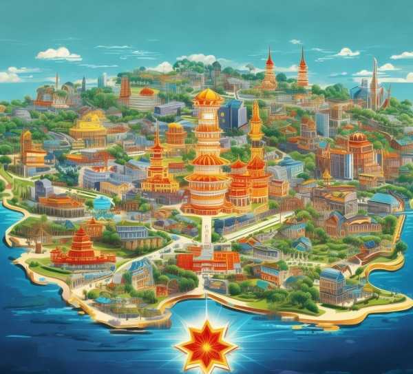 长沙旅游全景图，星城魅力一图览尽,长沙旅游景点地图，探索星城魅力，尽在这一图览尽,自然风光,历史文化,规划,第1张